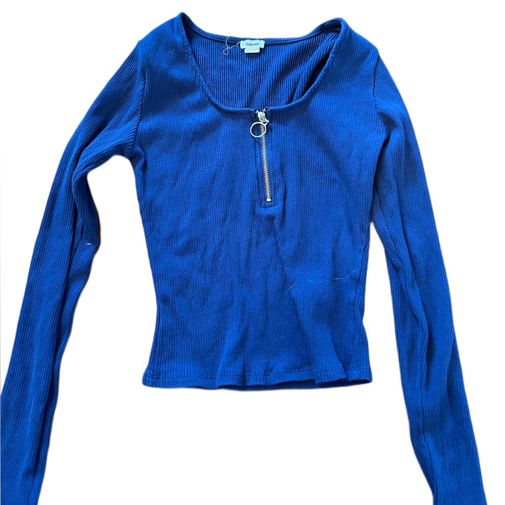 Navy Blue Garage Long Sleeve